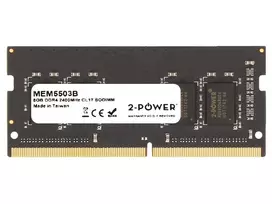 2-Power MEM5503B 8GB DDR4 2400MHz CL17 SODIMM Laptop Atmintis
