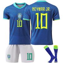 25 Brazilijos išvykos rungtynės Neymaras Nr. 10 Džersio Vinicius Nr. 20 futbolo komplektų Chalison Nr. 9 marškinėlių komplektas S