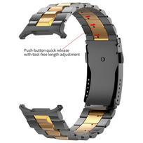 Titano Dirželiai Verslo Apyrankės Juosta Samsung Galaxy Watch Ultra 2, Prabangūs Dirželiai Galaxy Watch 9 40mm 44mm 8 Classic 46mm For Galaxy Ultra2 gray