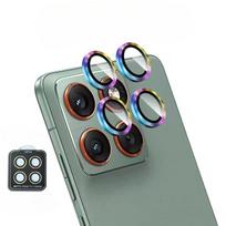 For Moto Edge 70 Fusion Aluminum Alloy Glass Camera Protector for Moto Edge70 Fusion Positioning Metal Ring Lens Protective Film For Edge 70 Fusion juoda