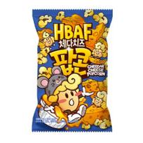 HBAF Signature Spraginti kukurūzai Traškus Saldus Sūrus Užkandis 80g (3 pakuotės, rinkitės iš 6 skonių) yellow