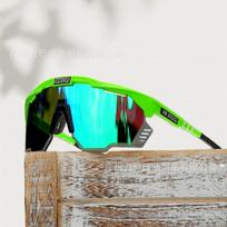 SCICON KUNKEN poliarizuoti akiniai dviračių sportui, tas pats modelis, kurį dėvėjo Bogača „Tour de France“ Green frame, green lens