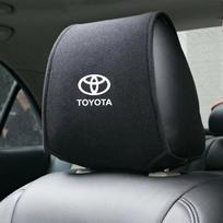 Automobilio galvos atramos apsauginis dėklas Automobilio galvos atramos užvalkalas Toyota GR Sport Gazoo Racing Yaris 86 Corolla Hilux Supra C-HR Aksesuarams gray