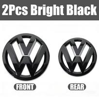 2 vnt. Netrukdo ACC Automobilio Priekinės Grotelės Galinės Bagažinės Emblemos Dangtelio Priedai VW Golf Tiguan T-Roc Polo Passat ID.4 T-Cross ID.3 Tai 2018-2020 T-ROC gray