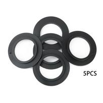 5 vnt. guminis sandariklis tarpinė Franke krepšelio sietelio kamšteliui 78 79 80 82 83 mm virtuvės vonios kriauklės nutekėjimo sandariklis  FOR 78 79 80MM black