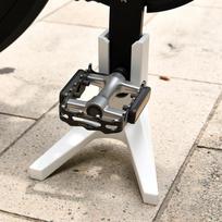 Kalnų dviračio atraminė kojelė Nešiojama MTB Road Bike Pedalo Rėmo Atraminis Stovas Kick Stand Atraminis Laikiklis Kalnų Dviračio Šoninis Stovas balta