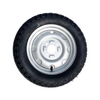 Patvarus elektrinio triračio išorinis padangos 4.00-12/16x4.0 16x4.0 Full Set Rear Wheel Silver