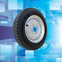 Patvarus elektrinio triračio išorinis padangos 4.00-12/16x4.0 4.00-12 Full Set Rear Wheel Plain Silver