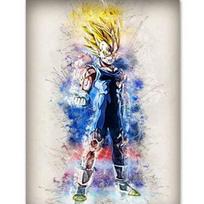 5D „pasidaryk pats“ deimantų tapybos rinkinys „Super Saiyan Art“ deimantinis siuvinėjimas cirkonio papuošimais namams 20x30cm