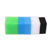 Suderinamo akvariumo filtro kempinės rinkinys, tinkantis Juwel Compact / Bioflow 3.0 / M (1x smulkus, 1x šiurkštus, 2x nitratas, 2x anglis, 5x polis) 2 Sets blue