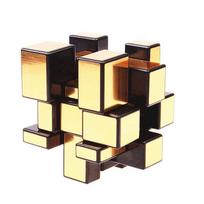Mirror Cube 3x3x3 Magic Cube Speed ​​Cubo Profesionali Dėlionė Cubo Magico Žaislai vaikams Veidrodiniai Blocks 3x3 Cube WBL 3x3 auksas