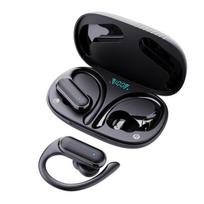 A520 Belaidės Bluetooth Ausinės HD Garso Kokybė Stereo Universalios Ausinės Jutiklinis Šviesos Mini Aukštos Kokybės Ausinės Atsparios Prakaitui juoda