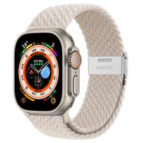 Dirželis Apple laikrodžiui Ultra apyrankė 49mm 45mm 44mm 40mm 41mm 42mm 40 45 mm Pinti solo kilpa correa apyrankės serija 8 7 3 5 se 6 4 38mm 40mm 41mm žvaigždė