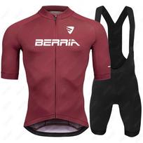 BERRIA Dviratininko Rinkinys 2024 Vasara Vyriškas Dviratininko Marškinėlis Trumpomis Rankovėmis Dviračio Dviratininko Drabužių Rinkinys Mtb Dviratininko Apranga Ropa Maillot Ciclismo 5XL