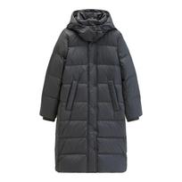 Pūkinis paltas moterims, Pilka, 5000011706 Puffed coat