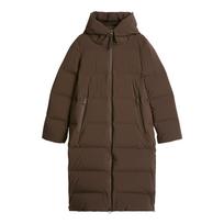 Pūkinis paltas moterims, Ruda, 5000011702 Puffed coat