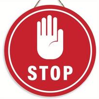 1 vnt. 2d plokščias apvalus medinis ženklas „Stop Traffic“ – 20 cm kelio, baro, kavos, garažo sienos, restorano, baro, pramoginės virtuvės apvalus medinis sienos dekoro ženklas 20cm*20cm