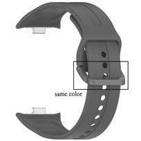 Silikoninis dirželis Redmi Watch 5, tos pačios spalvos sagtimi, laikrodžių apyrankės + laikrodžio dėklas, reguliuojama vienspalvė apyrankė Redmi Watch 5 For Redmi Watch 5 gray