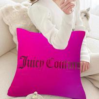 Madingos J-juicy-couture Pagalvės užvalkalai Animacinio stiliaus Sofa Dekoratyviniai Namų Dvipusė spauda Trumpas pliušas Mielas pagalvės užvalkalas 45x45cm 18x18in