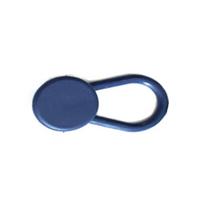 15mm/18mm Pants Extender Buttons Flexible Waist Extenders for Jeans Pants for Women & Men Pregnancy Jeans Skirt 15mm tamsiai mėlyna spalva