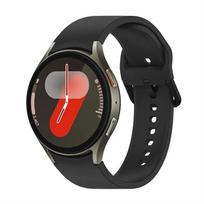 Silikoninis dirželis Samsung Galaxy Watch 7 6 5 4 44mm 40mm 5 45mm 20mm Apyrankė Galaxy Watch6 4 classic 47mm 43mm 46mm 42mm juosta Galaxy 5 pro 45mm black