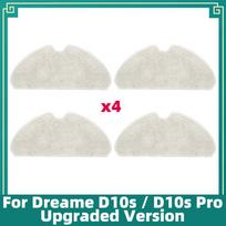 Suderinama su Dreame D9 Max Gen 2/D10s/D10s Pro Atsarginės dalys Pagrindinis šepetys, Šoninis šepetys, HEPA filtras, Šluostės priedai