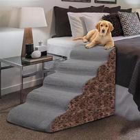 Gyvūno laipiojimo kopėtėlės: Sofa-lova laipteliai mažiems šunims ir katėms Two Layers (53*38*23cm) gray