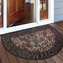 Įėjimo kilimėlis Sodo dekoracijos Durų kilimėliai Lauko kilimas Namų dekoras Grindų kilimėlis Pusapvalis kilimas Tapete Entrada De Casa 60*90cm
