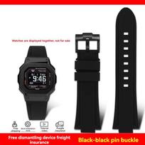 G-SHOCK serijos Casio DW-5600 GM-5600 GW-B5600 DW5600/60 GW-M5610 GA2100 laikrodžiams silikoninės dervos dirželis-apyrankė su grandinėle GMW-5610 black