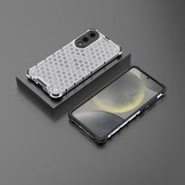 Korio tipo karinis smūgiams atsparus šarvuotas dėklas, skirtas Samsung S25 Edge S24 S23 FE S22 Plus Ultra A56 A36 26 A16 A55 A35 A25 A15 M35 Galaxy S23+ gryna