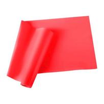 Sports Elastic Band Anti-Slip Surface Multi-Level Resistance Yoga Strength Training Rehabilitation Therapy Exercise Elastic Band raudona