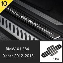 BMW X5 X6 E84 E90 F15 F16 F20 F30 G05 F34 F25 Automobilio Priedai Durų Slenksčio Braižymosi Plokštelės Apsauginės Nerūdijančio Plieno Lipdukas X1 E84 2012-2015 gray