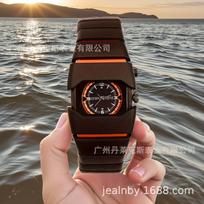 Darto Vaderio Tūkstantmečio Retro Y2K Plastikinis Kvarcinis Laikrodis black