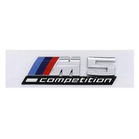 BMW Automobilio Galinės Bagažinės Lipdukas Ženklelis M1 M2 M3 M4 M5 M6 M7 M8 Competition Emblema Sidabrinis ABS Ženklelio Modifikacija