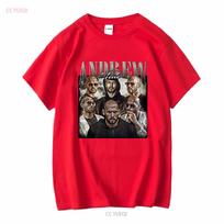 Andrew Tate Vintažiniai marškinėliai Medvilniniai Retro Gerbėjų Prekės S 5XL vintažiniai Išskalbti Universalūs madingi Minkšti Unisex su grafika Kvėpuojantys S black