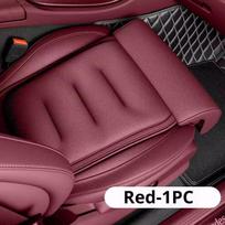 SEAMETAL Memory Foam Kojų Atramos Prailgintuvas Universalus Automobilio Sėdynės Pagalvėlė Suede Storas Sėdynės Paminkštinimas Kilimėlis Priekinės Sėdynės Patogūs Pagalvėliai 1pc raudona