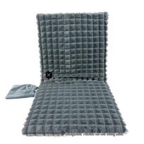 USB šildoma sėdynės pagalvėlė - Elektrinis žiemos šildymo kilimėlis biurui, automobiliui ir lauko kėdėms USB Back Rest Integrated