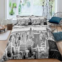 Niujorko Auksiniai Arches Tiltas 3D Spausdintas Patalynės Komplektas Jaukus Minkštas Antklodės Užvalkalas King Quen Twin Single Dydžio Matmenys Gimtadienio Dovana Miegamojo Dekoras 120*200cm Single