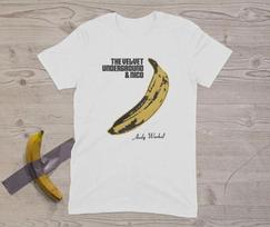 The Velvet Underground & Nico, Andy Warhol T Shirt Full Size S-5XL 4XL white