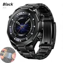 Titano dirželis Huawei Watch Ultimate 1/2 Metalo apyrankė Huawei Watch GT2 GT3 GT4 GT5 GT6 Pro 46mm Laikrodžiui 5 46mm Laikrodžio dirželis Huawei Ultimate 1/2 juoda