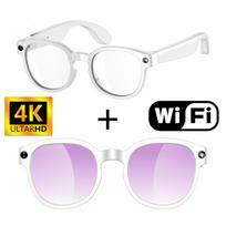 2026 m. Nauji dirbtinio intelekto išmanieji akiniai AI vertimas 8MP HD kamera 4K filmavimas Vaizdas Bluetooth skambučiai Įrašymas Muzika Išmanieji akiniai nuo saulės