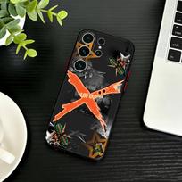 Katsuki Bakugo Hero Academia telefono dėklas Samsung S26,S25,S24,S23,S22,S21,S20,Plus,Fe,Lite,Kitiems Juodas dangtelis Samsung S22plus5G