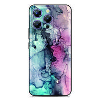 Marmuro dizaino telefono dėklas, skirtas TCL NxtPaper 70 Pro K70 Power 4G 605 50 XE 40 XL 20 30 60 SE 60R 5G 40R 505 501 408 406 403 Dangtelis TCL 408 or TCL 406