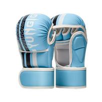 Kovinės pirštinės MMA puspirštės bokso pirštinės PU oda Kovai su pirštinėmis Kovinės pirštinės Suaugusiųjų Muay Thai Konkurencijos pirštinė M for Adult