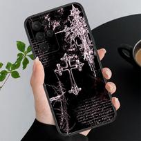 Telefono dėklas Samsung A17 A55 A16 A56 A35 A15 A53 A54 A33 A34 A25 A05S A52 A52S A07 A26 A06 Gotikinis Cyber Sigil Kryžius A52S