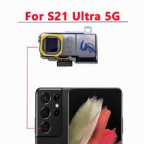 Rear Front Camera For Samsung Galaxy S21 Ultra 5G G998B G998U Frontal Selfie Back Backside Camera Module Spare Parts Periscope Telephoto black