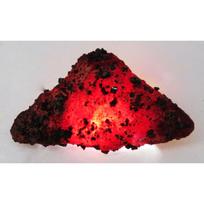 54.20 Carat   Natural Red Ruby Uncut Rough Earth Mined Loose Gemstone 42.5 mm approx. raudona