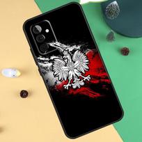 Lenkija Lenkijos vėliava Dėklas Samsung Galaxy A35 A55 A15 A25 A53 A33 A13 A52 A32 A12 A51 A71 A14 A34 A54 Samsung A22 5G blue