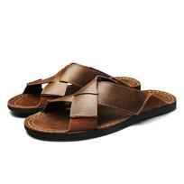 Vyriškos neslystančios kvėpuojančios odinės lauko basutės Size 43 black