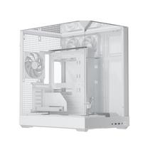 APNX V2 White Mid-Tower PC Case with 4 x 140mm Fans (APCM-VI02143.21 CS9457)